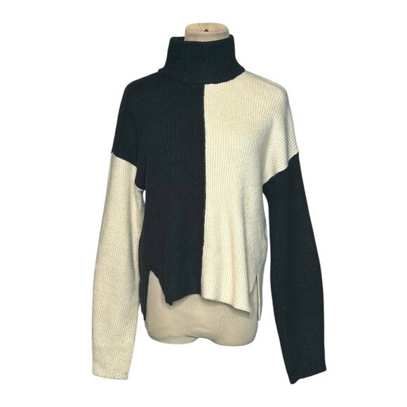 Abercrombie & Fitch Color Block Wool Blend Pullover Sweater Size XS - Picture 1 of 14